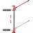 33'' Ratcheting Off-Road Utility Farm Jack