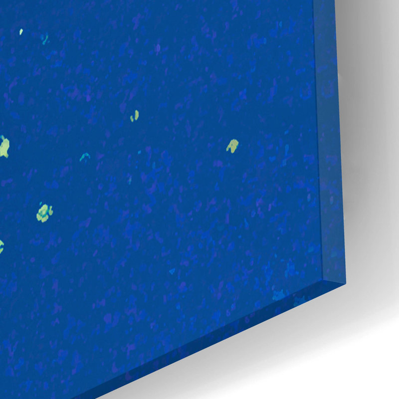 Art mural en verre acrylique, H 12 po x l 12 po x P 0,13 po