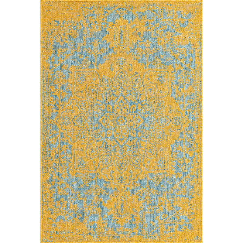 Jill Zarin Dubai Indoor/Outdoor Rug, Rectangle 6'1" x 9'