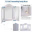 Free Form Floor Mirror