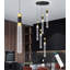 Luminaire suspendu en cristal à 3 lumières DEL-1871101193