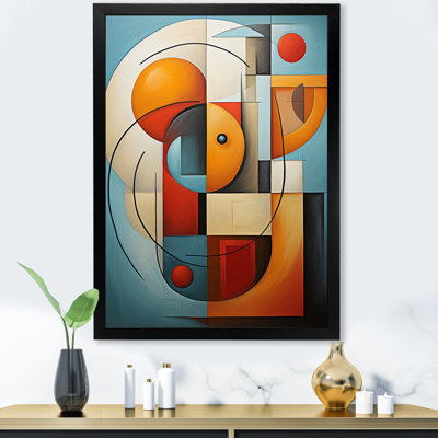 «Ilianny Cubism Geometric Form II», reproduction sur toile