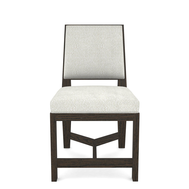 Thom Filicia Home Upholstered Back Side Chair, Havana, Kenworth Pearl