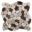 Venetian Pebbles Flt Gelato 12 in. x 12 in. Satin Pebbles Floor and Wall Tile (11.0 sq. ft./Case)-40605308