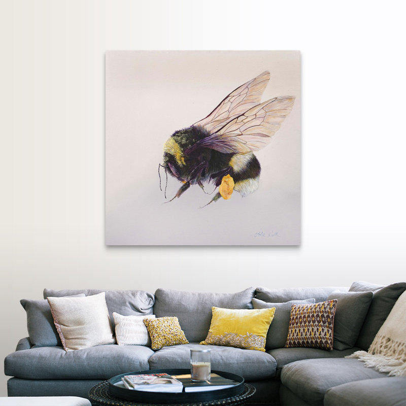 Pollen Sac 2, 2011 - Imprimé, Toile tendue, H 48 po x l 48 po x P 1,25 po
