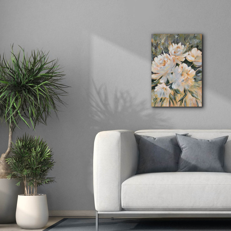 Toile épique «White Delight» par Katrina Pete, 18 po x 26 po