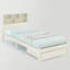 Wes UK Single - DE 90 X 190 Cm Solid Wood Storage Bed-692727614