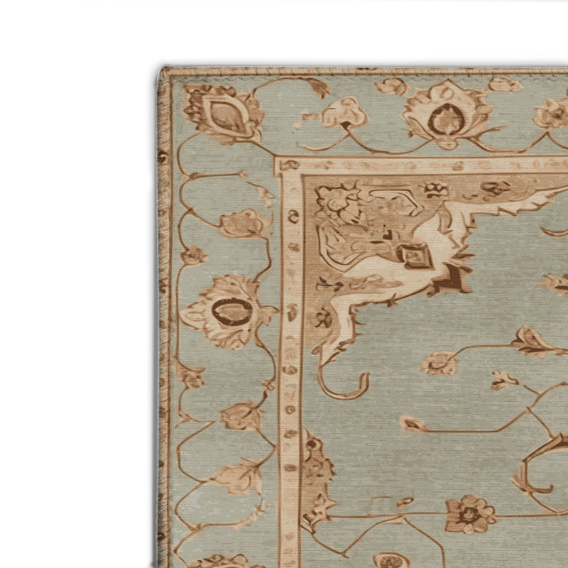 Tapis d'intérieur et d'extérieur Tabriz, Rectangulaire 8 pi x 10 pi