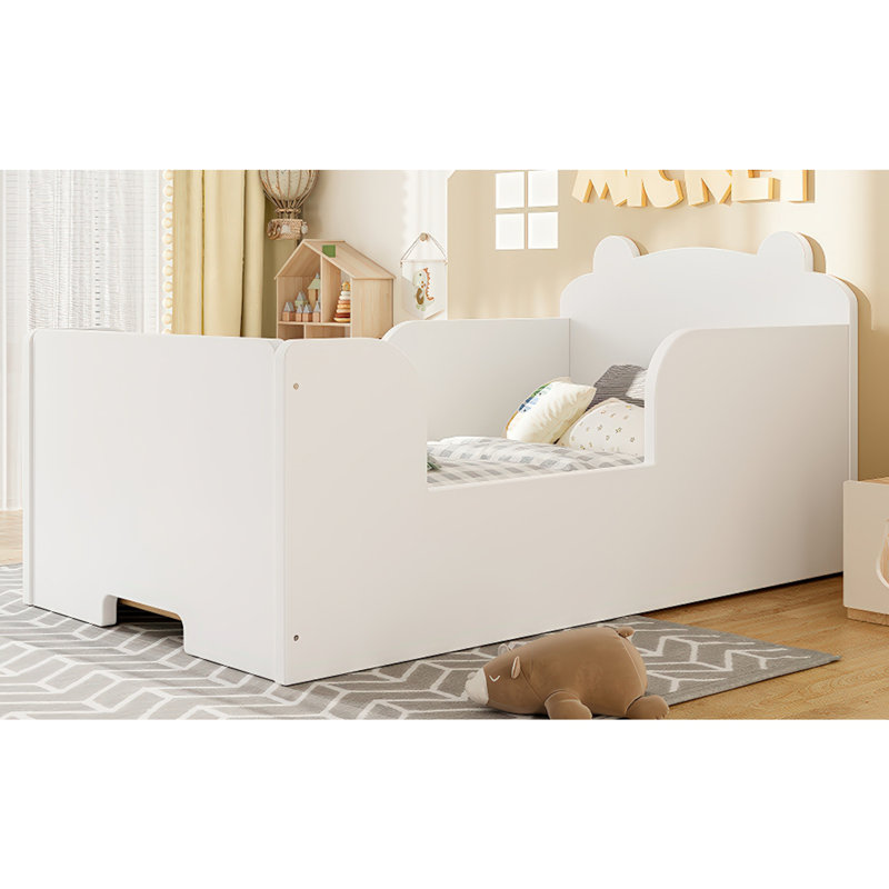 Base de lit pour tout-petit, Blanc