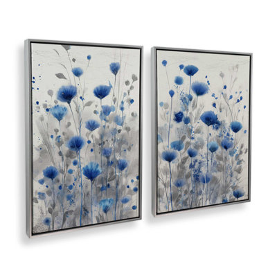 Azure Meadow Set of 2 Prints