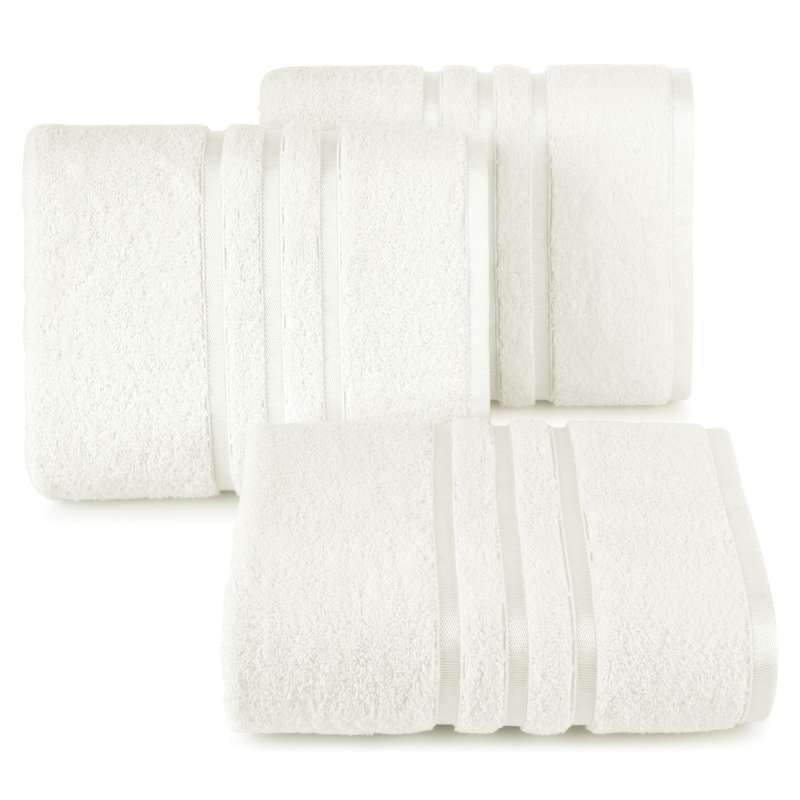 Hughbanks Midweight Jacquard Fingertip Towel, Cream