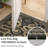 2x5 Area Rugs for Living Room Vintage Gothic Snake Rug with Non Slip Backing, Non Shedding Low Pile Washable Rug Stain Resistant Foldable Mats for Dining Room, Bedroom, Office-906174372-906174378