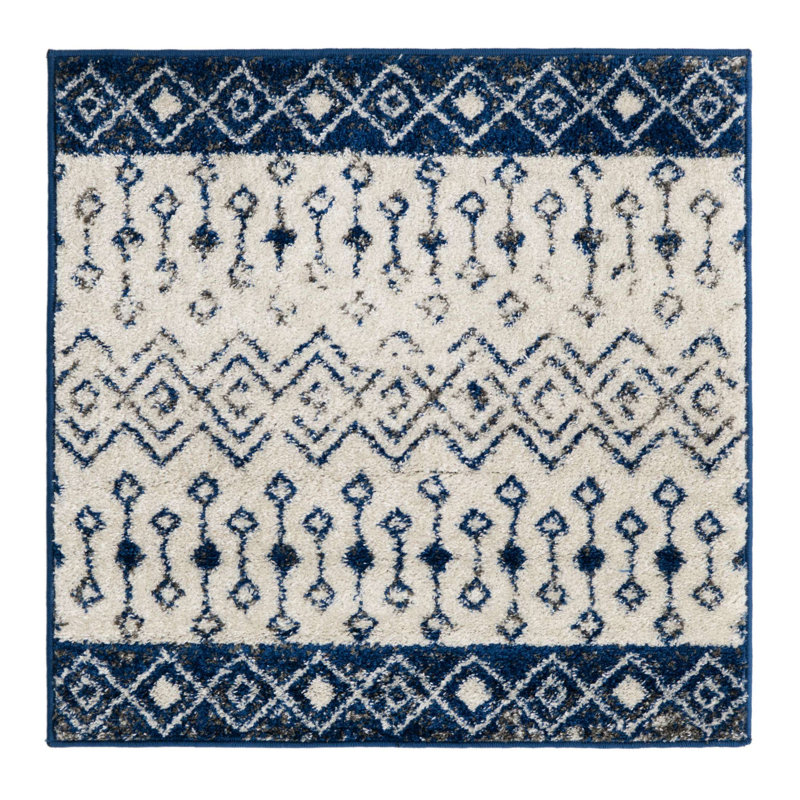 Somerville Geometric Indoor Rug, Square 3'3"