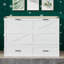 Grand lit escamotable à armoire pour lit de style campagnard pliable avec tiroir de rangement spacieux-1394398667