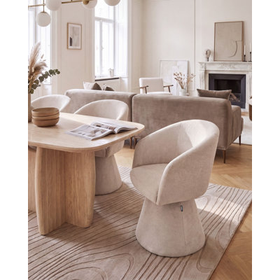 47 cm H Fabric Full Back Armchair