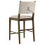 Ensemble de 2 chaises d'appoint Crispin Brown