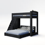 Elevated Kids Storage Bed