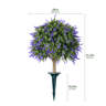 Birch Lane™ Tasmin Artificial Lavender Topiary Ball Tree with Stake ...