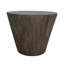 Table de bout cylindrique en bois massif