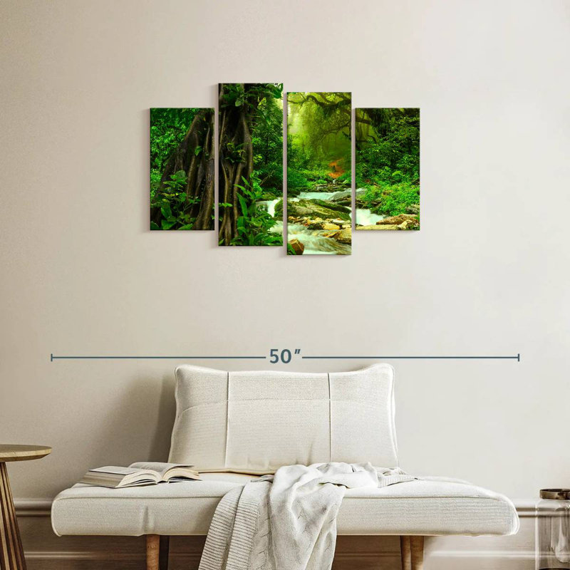 Alvord Enchanting Deep Rainforest, H 22 po x l 36 po