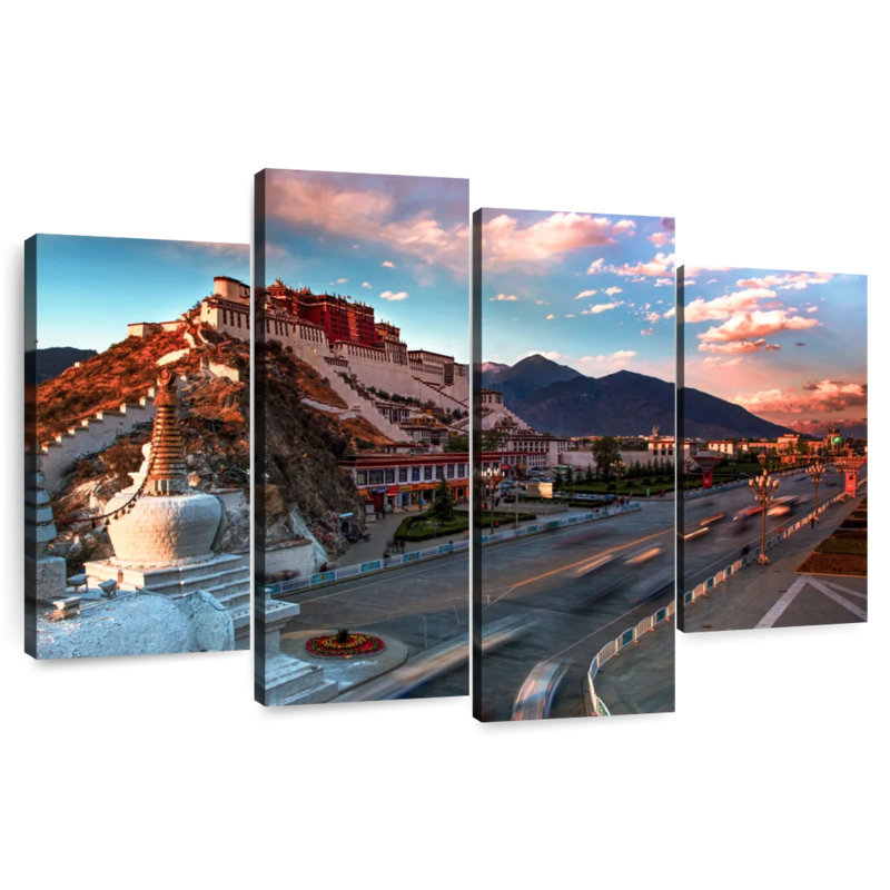 Adella Potala Palace In China, 27" H x 43" W