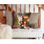 Coussin Greyhound and Santa Claus-101410147