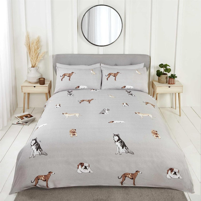 Adekunle Polyester No Pattern Duvet Cover with Pillowcases Included, Single - 1 Standard Pillowcase