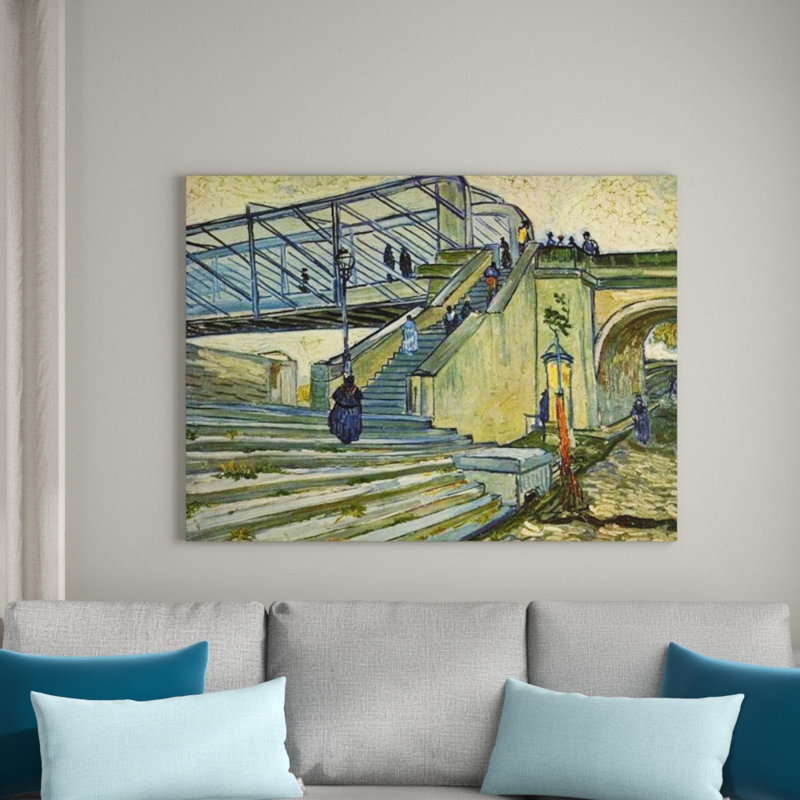 Vincent Van Gogh - No Frame Painting on Wood, 90cm H x 120cm W x 1.8cm D
