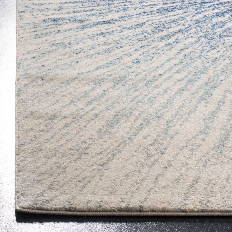 Faustina Performance Abstract Rug, Rectangle 5'3" x 7'6"