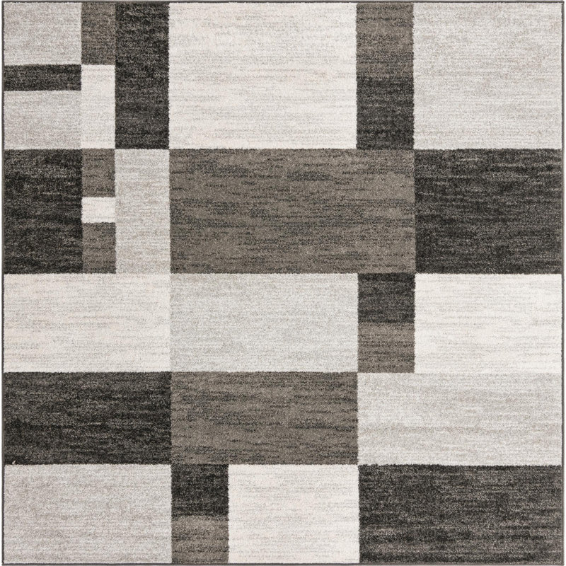Harvest Geometric Indoor Rug, Square 7'10" x 7'10"