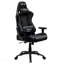 Fauteuil de jeu ergonomique noir à dossier haut