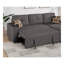 Canapé modulaire convertible en tissu Dorris-287719468