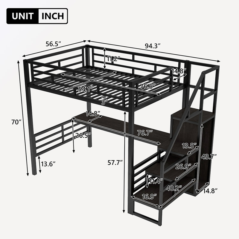 Syndra Metal Bed