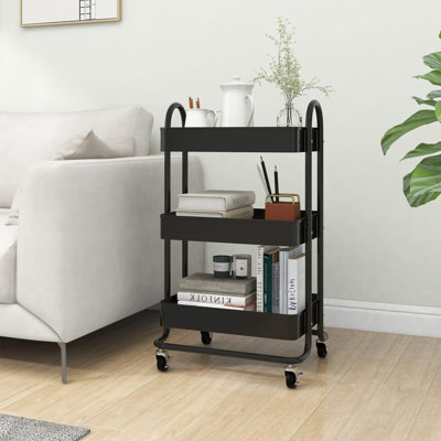 Siba 3-Tier Kitchen Trolley Kitchen Island Storage Utility Cart