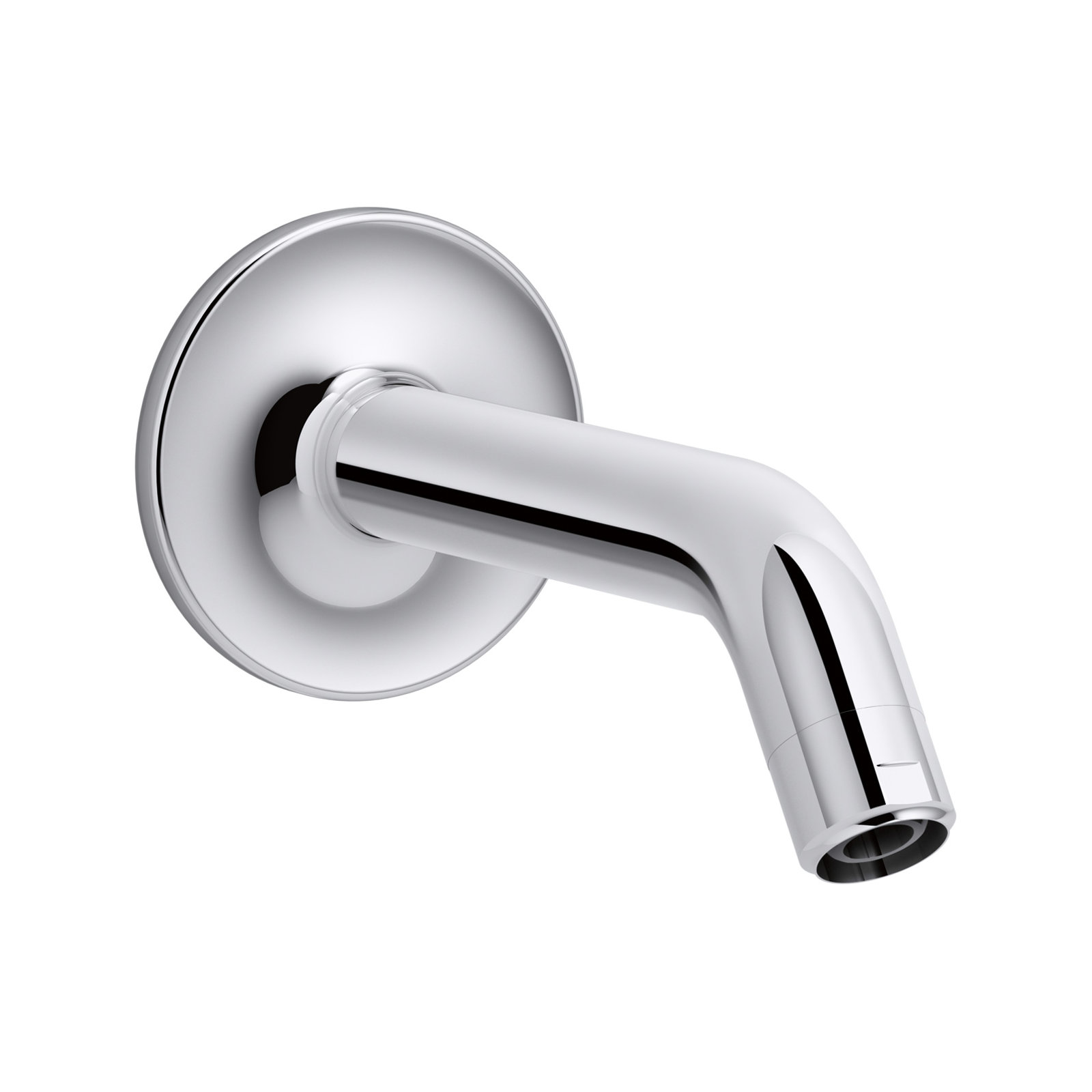 Purist Showerarm and Flange, Polished Chrome