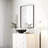 Sleek Rectangular Wall Mirror With Aluminum Frame - Versatile & Modern-1424261021