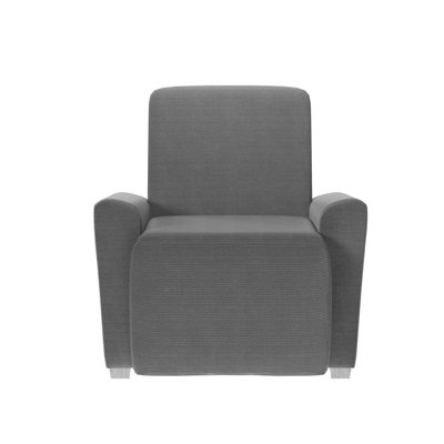 Housse pour fauteuil inclinable à coussins carrés/rectangulaires