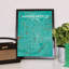 Minneapolis City Map - No Frame Print-654507019