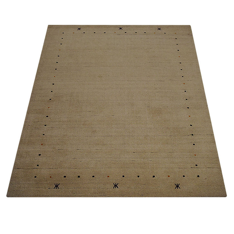 Tapis écologiques en laine noué à la main Maggiemae, Rectangle 10 pi x 13 pi