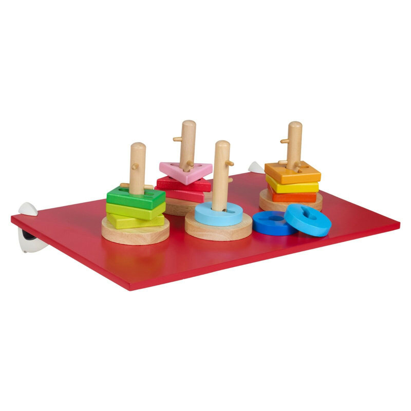 Rowden Floating Shelf, Red
