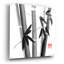 «Bamboo Carre 01» par Pechane, art mural en verre acrylique-2039103596