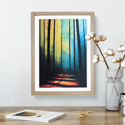A Colourful Forest No.1 - Single Picture Frame Print