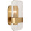 Jacqueline Wall Sconce - Polished Nickel, Lucite Crystal