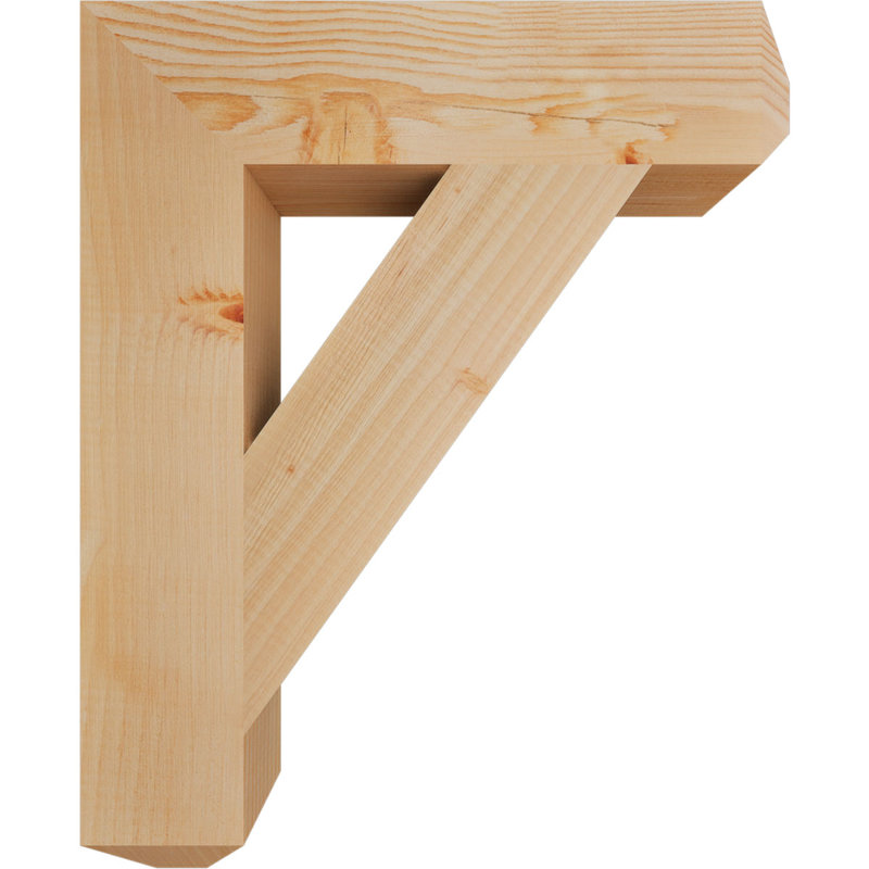 Support pour artisan traditionnel, H 22 po x l 3,5 po x P 18 po, Douglas (lisse)
