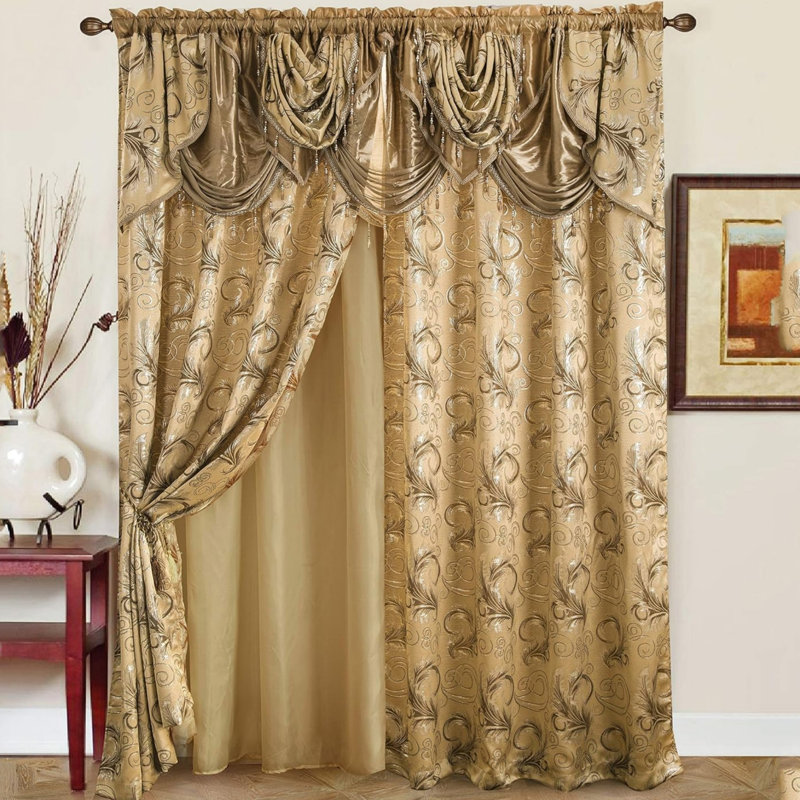 Room Darkening Curtain Panel Pair