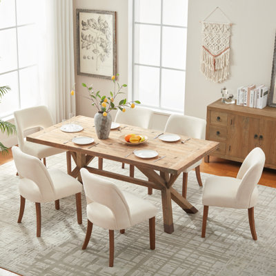 Upholstered Dining Side Chairs Set of 4