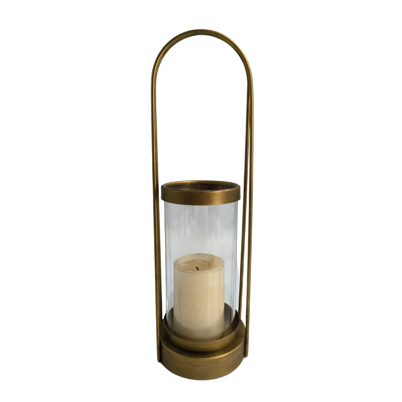 Porte-bougie en métal 16,93 po