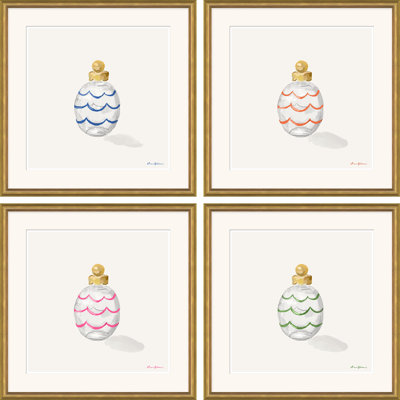 Wave Parfum en bleu, corail, rose et vert par Dana Gibson