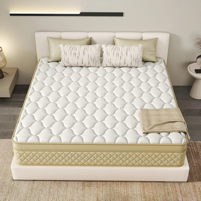 12"/14'' Medium Memory Foam Mattress Pocket Spring Hybrid Mattress