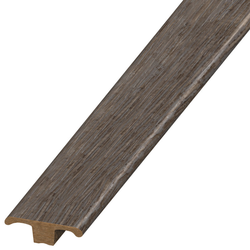 Engineered Wood 0.5" Thick  x 1.59" Wide x 94" Length T-Molding, Oxmoor